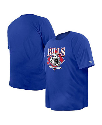 Мужская футболка Royal Buffalo Bills Big and Tall Helmet New Era