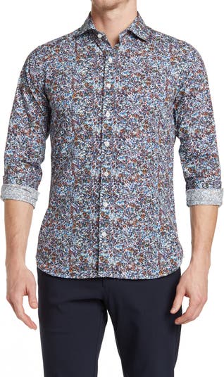 Рубашка с принтом Erato Lavender Jungle HASPEL