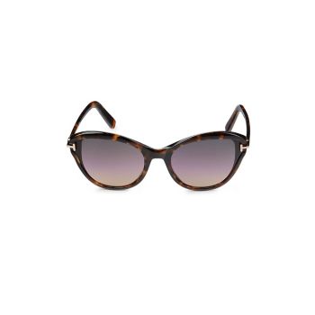Солнцезащитные очки «кошачий глаз» 62 мм Tom Ford