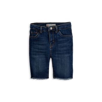 Длинные джинсовые шорты для маленьких девочек Levi's®
