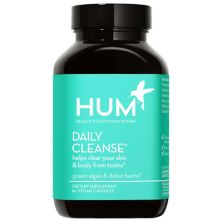 HUM Nutrition Daily Cleanse Clear Skin and Body Detox Supplement HUM Nutrition