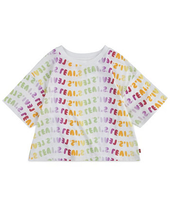 Big Girls Printed Cropped T-shirt Levi's®