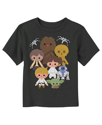Toddler's Star Wars Cute Cartoon Rebels  Toddler T-Shirt Disney Lucasfilm
