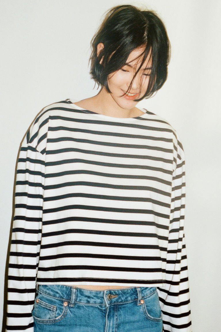 Oversized Boat-neck Top H&M