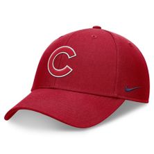 Men's Nike Red Chicago Cubs Evergreen Club Performance Adjustable Hat Nitro USA