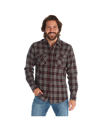 Clothing Men's Flannel Long Sleeves Shirt PX