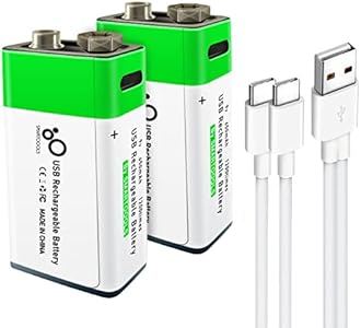 Литиевые аккумуляторы C, 2 штуки, 5000 мВт·ч, 1.5 В, быстрая зарядка USB Type C Camelcell