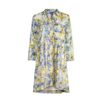 Платье-рубашка Deauville с цветочным принтом Ro's Garden