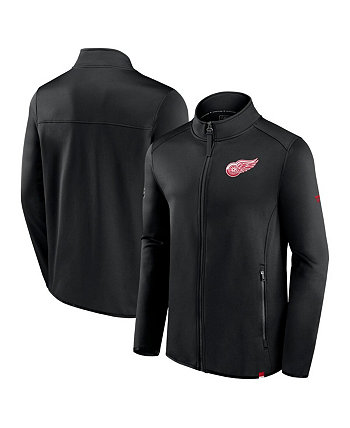Мужская черная куртка с молнией во всю длину Detroit Red Wings Authentic Pro Fanatics