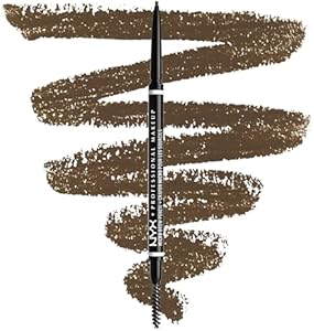 NYX PROFESSIONAL MAKEUP Micro Brow Pencil, Precise Eyebrow Pencil - Taupe Nyx