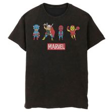 Мужская футболка Marvel Avengers Doodle Line Up Marvel