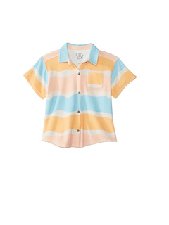 Рубашка с воротником из махровой ткани (маленькие дети/большие дети) Chaser