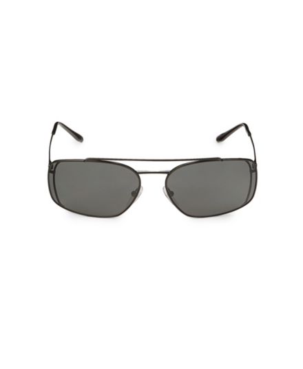 Солнцезащитные очки прямоугольной формы 62 мм Prada
