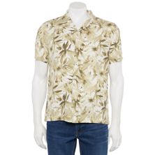 Men's Sonoma Goods For Life® Short Sleeve Camp Collar Shirt SONOMA
