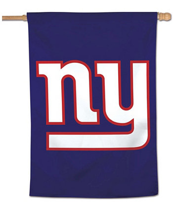 Односторонний вертикальный баннер Multi New York Giants с большим логотипом 28 дюймов x 40 дюймов Wincraft