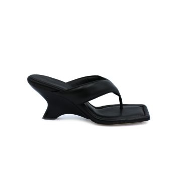 Leather Wedge Sandals Gia Borghini
