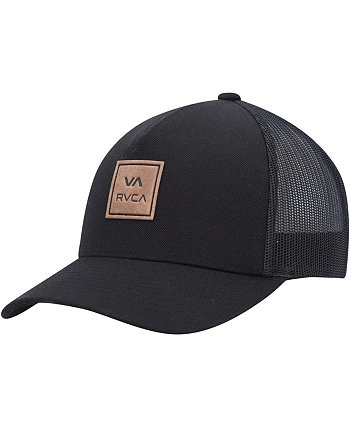 Мужская черная кепка VA All The Way Trucker Snapback RVCA