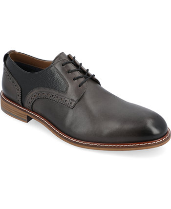 Men's Clayton Plain Toe Brogue Derby Shoe THOMAS & VINE