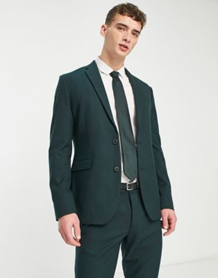 Темно-зеленый узкий пиджак New Look New Look