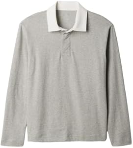 GAP Boys' Long Sleeve Rugby Polo Gap