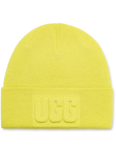 шапка с объемным логотипом UGG