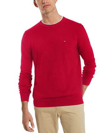 Фирменный мужской свитер с круглым вырезом Tommy Hilfiger