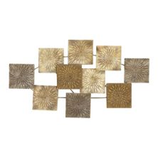 Stella & Eve Abstract Gold Metal Wall Decor Stella & Eve