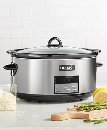 Stainless Collection 8-Qt. Programmable Slow Cooker Crock-Pot