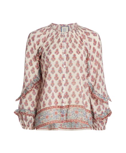 Callie Paisley Blouse Bell