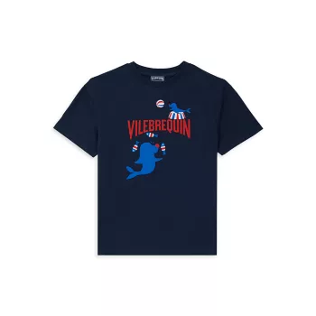 Little Boy's &amp; Boy's Logo Circus Cotton T-Shirt VILEBREQUIN