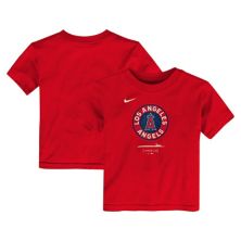 Toddler Nike Red Los Angeles Angels City Connect Large Logo T-Shirt Nitro USA