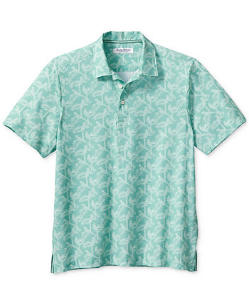 Men's Bahama Coast Parrot Paradise IslandZone® Moisture-Wicking Printed Polo Shirt Tommy Bahama