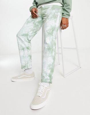Зелено-белые повседневные брюки RIPNDIP og prisma Rip N Dip