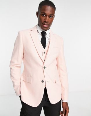 Розовый твидовый пиджак Harry Brown Harry Brown