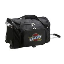 Denco Cleveland Cavaliers 22-Inch Wheeled Duffel Bag Denco