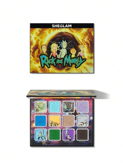 Rick and Morty X SHEGLAM The Meaning(Lessness) Of Life Palette SHEGLAM