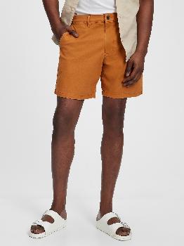 7-дюймовые шорты Essential цвета хаки с принтом Washwell Gap Factory