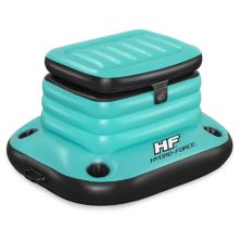 Bestway Hydro-Force Glacial Sport 9.43 Gallon Inflatable Floating Cooler, Teal Bestway