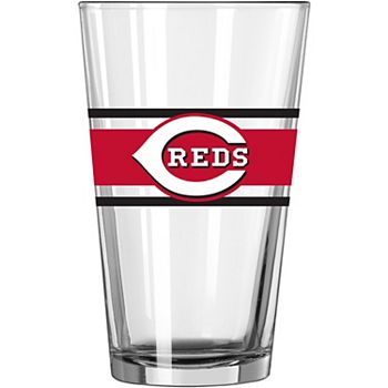 Стеклянный пивной бокал с двусторонним дизайном Cincinnati Reds, 475 мл, с печатью Unbranded