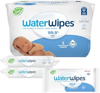 Детская влажная салфетка WaterWipes Original, 60 шт. (упаковка из 12) WaterWipes