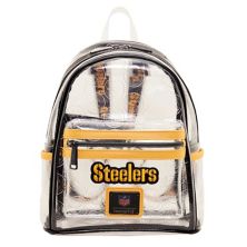 Loungefly Pittsburgh Steelers Clear Mini Backpack Unbranded