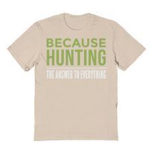 Men's COLAB89 Because Hunting Graphic Tee COLAB89