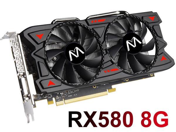 RX580 8G 256-Bit GDDR5 PCI Express 3.0 x16 DirectX 12 Gaming Video Card Gaming GPU Mannajue