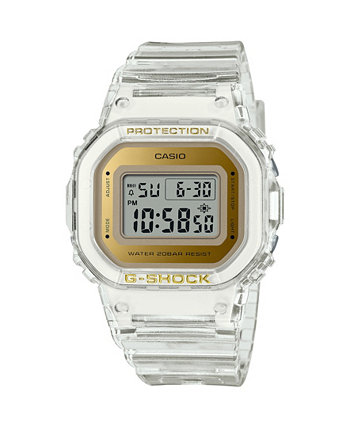 Цифровые часы унисекс из прозрачной пластмассы 40,5 мм, GMDS5600SG-7 G-Shock