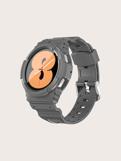 2 в 1 Ремешок часов & чехол совместимый с Samsung Galaxy Watch 4 SHEIN