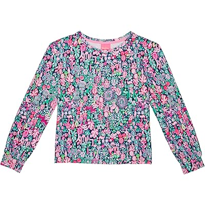 Детское худи Mini Kamala с принтом от Lilly Pulitzer Kids, 56% хлопок, 38% модал, 6% спандекс Lilly Pulitzer Kids