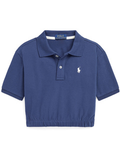 Рубашка поло свободного кроя из эластичной сетки (для малышей/маленьких детей) Polo Ralph Lauren