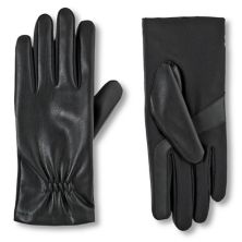 Женские перчатки из искусственной кожи на подкладке из изотонера ISOTONER