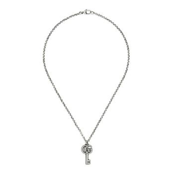 Ожерелье с подвеской из стерлингового серебра GG Key GUCCI