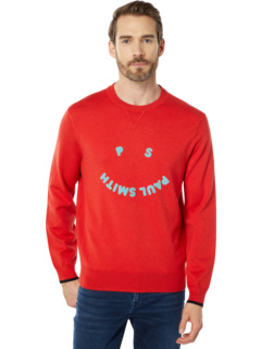 Мужской Пуловер Paul Smith Pullover Crew Neck Happy Paul Smith